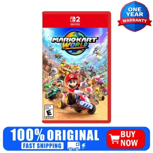 Mario Kart World Physical Video Game Card