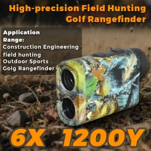 Laser Hunting Rangefinder 1200 Yards 6X