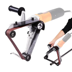 Belt Sander Adapter for Angle Grinder Pipe Tube