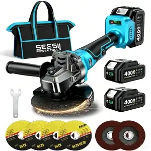 Brushless Angle Grinder CordlessBattery Grinder