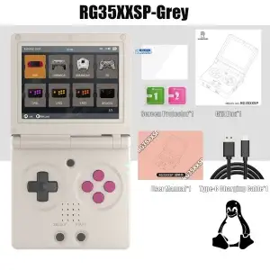 RG35XXSP 3.5'' IPS Screen Flip Handheld Console